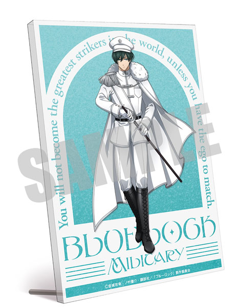 糸師凛 ミリタリーBlue military ver. 43個在庫あり グッズ-スタンドポップ】ブルーロック ビッグアクリルスタンド
