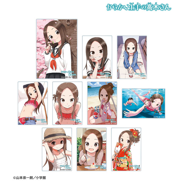 からかい上手の高木さん トレーディングカラーイラストアクリルカード