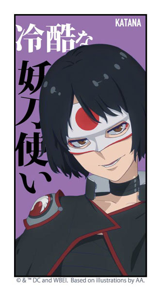 異世界スーサイド・スクワッド モバイルステッカー カタナ