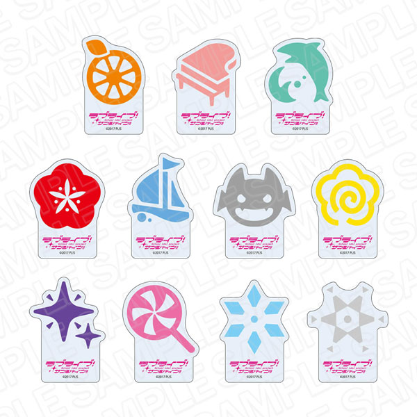 ラブライブ！サンシャイン！！ アクリルブロック アイコン ver 11個