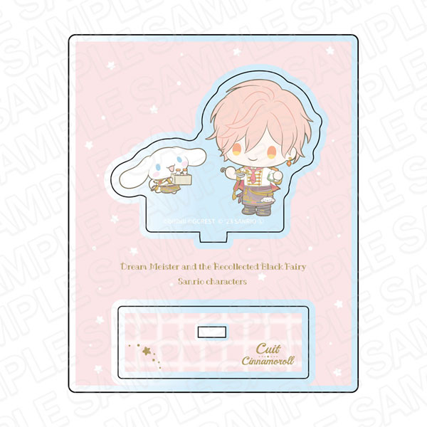 夢職人と忘れじの黒い妖精×サンリオキャラクターズ アクリルスタンド キュイ×シナモロール[コンテンツシード]《在庫切れ》