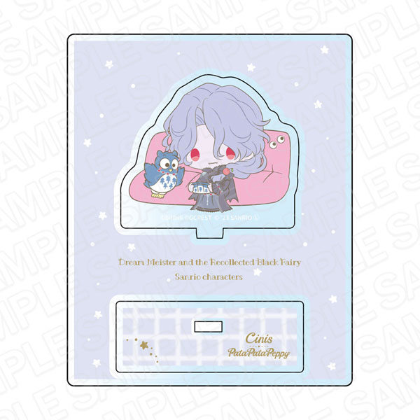 夢職人と忘れじの黒い妖精×サンリオキャラクターズ アクリルスタンド キニス×パタパタペッピー[コンテンツシード]《在庫切れ》