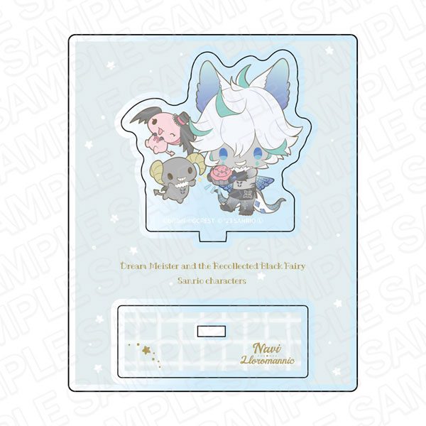 夢職人と忘れじの黒い妖精×サンリオキャラクターズ アクリルスタンド ナヴィ×ルロロマニック[コンテンツシード]《在庫切れ》