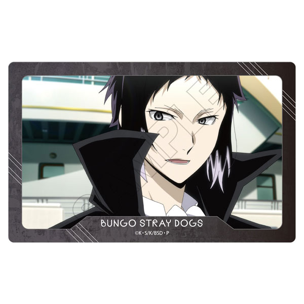 芥川龍之介＆中原中也B】文豪ストレイドッグス 雑誌版権 ミニ色紙 文豪