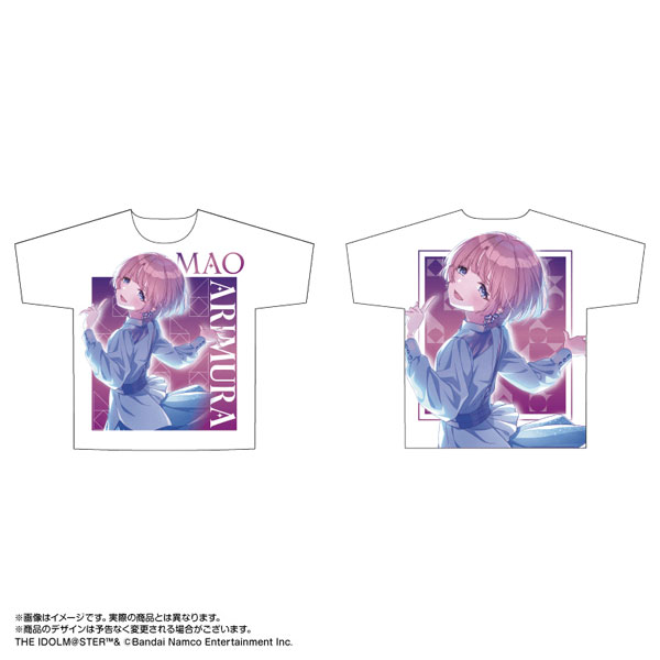 学園アイドルマスター 両面フルグラフィックTシャツ 有村麻央[あみあみ]