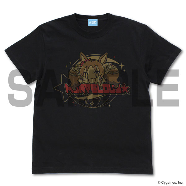 ウマ娘 プリティーダービー マーベラスサンデーのマーベラス☆ Tシャツ/BLACK-XL[コスパ]