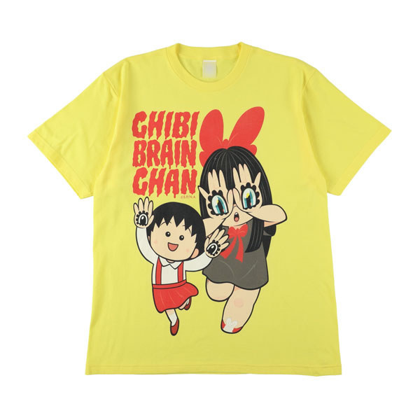 CHIBI BRAIN CHAN T-shirt イエロー M[ELECTRIC TOYS]《在庫切れ》
