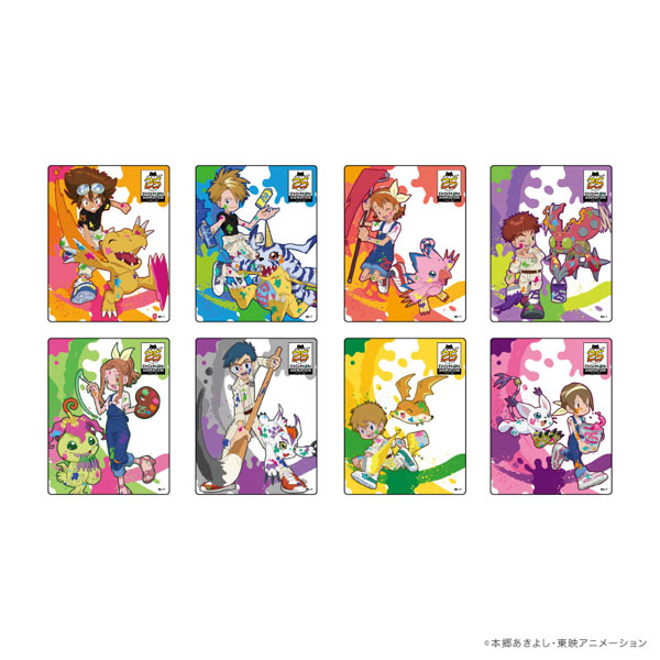 アクリルカード「デジモンアドベンチャー」01/25周年ver. 描き
