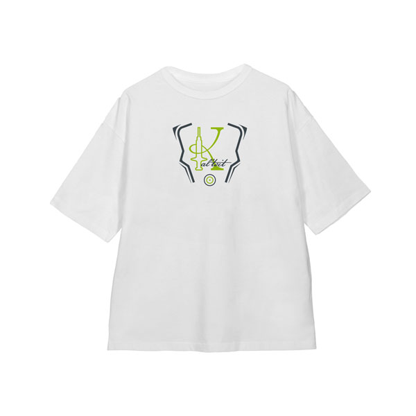 アークナイツ 描き起こし ショッピングver. ケルシー 着用BIGシルエットTシャツ ユニセックス XL[アルマビアンカ]《在庫切れ》