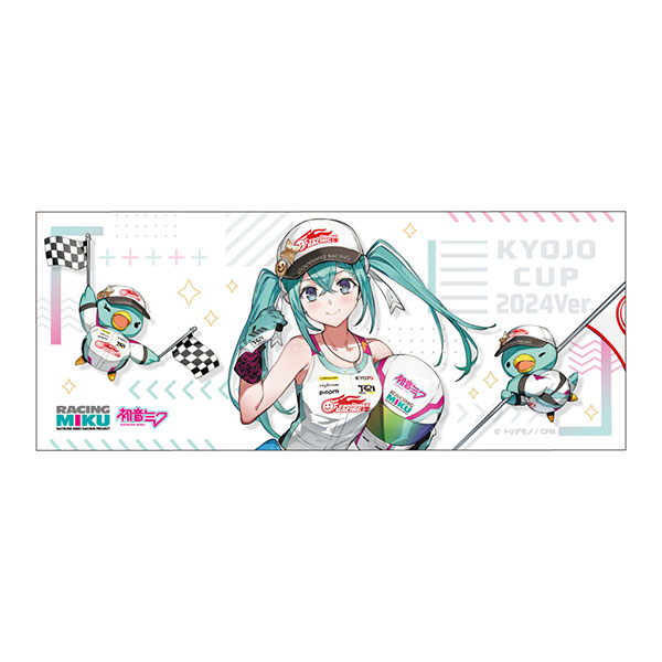 初音ミク GTプロジェクト レーシングミク KYOJO CUP 2024Ver. フェイスタオル[キャラバン]