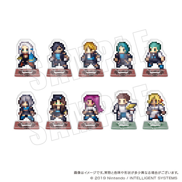 ファイアーエムブレム 風花雪月 ドットアクリルフィギュアコレクション Vol.1　10個入りBOX[empty]