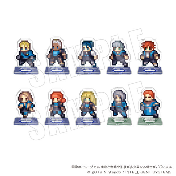 ファイアーエムブレム 風花雪月 ドットアクリルフィギュアコレクション Vol.2　10個入りBOX[empty]