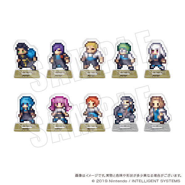 ファイアーエムブレム 風花雪月 ドットアクリルフィギュアコレクション Vol.3　10個入りBOX[empty]