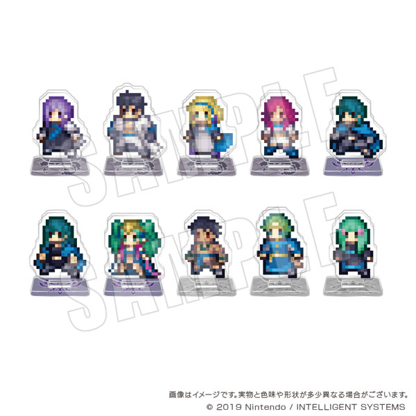 ファイアーエムブレム 風花雪月 ドットアクリルフィギュアコレクション Vol.4　10個入りBOX[empty]