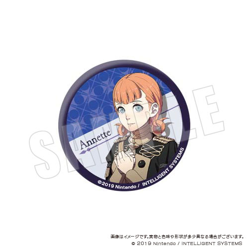 ファイアーエムブレム 風花雪月 缶バッジ 18.アネット（再販