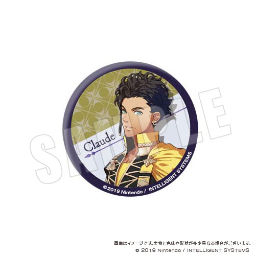 ファイアーエムブレム 風花雪月 缶バッジ 特典 クロード ファイアーエムブレム 風花雪月 缶バッジ 20.クロード（再販