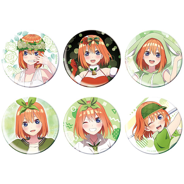 五等分の花嫁∽ 推しキャラバッジコレクション 中野四葉 6個入りBOX[ムービック]