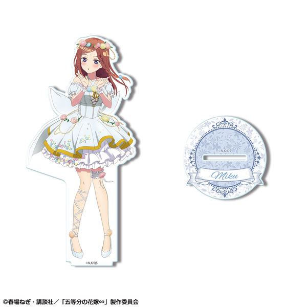 五等分の花嫁∽ アクリルスタンド デザイン03(中野三玖/花の妖精ver.)[描き下ろし][ライセンスエージェント]《発売済・在庫品》