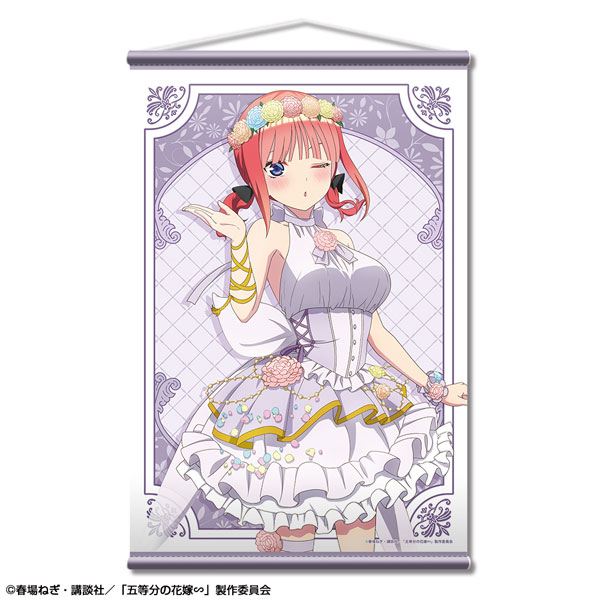 TUTAYA 限定　五等分の花嫁 B2タペストリー×2　cc587 五等分の花嫁∽ B2タペストリー デザイン02(中野二乃/花の妖精