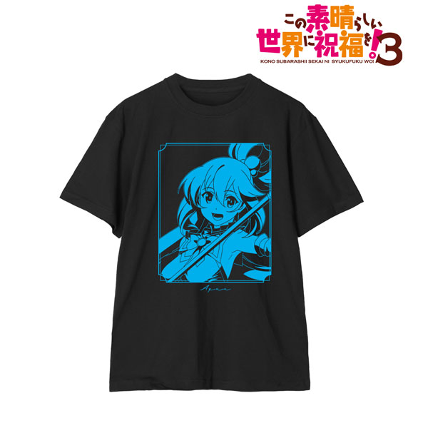 TVアニメ「この素晴らしい世界に祝福を！3」 アクア Tシャツ メンズ S[アルマビアンカ]