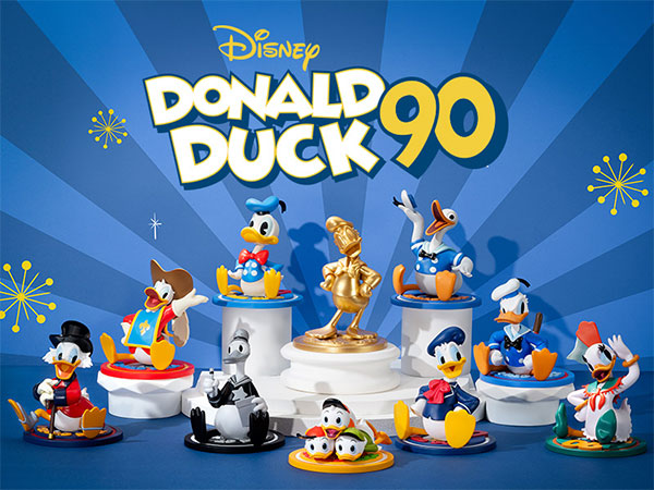 DISNEY Donald Duck 90th Anniversary シリーズ 9個入りBOX