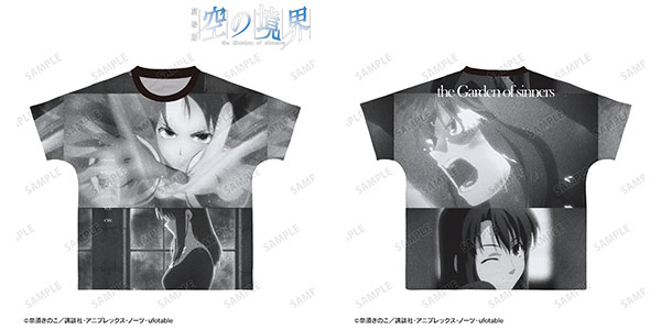 劇場版「空の境界」 黒桐鮮花 フルグラフィックTシャツ ユニセックス XXL[アルマビアンカ]《在庫切れ》