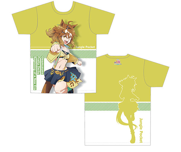 劇場版『ウマ娘 プリティーダービー 新時代の扉』 フルグラフィックTシャツ ジャングルポケット[ペンギンパレード]《在庫切れ》