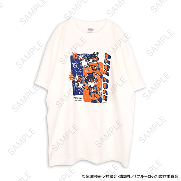 ブルーロック 水沢石鹸コラボ ビッグTシャツ(ビビビビッ！！)[マークウッド]