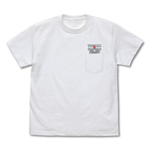 「佐々木とピーちゃん」 ピーちゃん ポケットTシャツ/WHITE-S[コスパ]