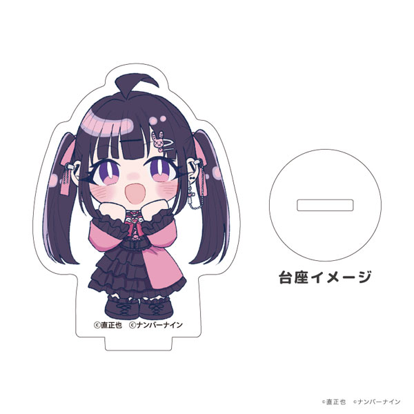 アクリルぷちスタンド「カワイイ恋は着飾らない」01/咲心ちゃん(公式イラスト)[A3]