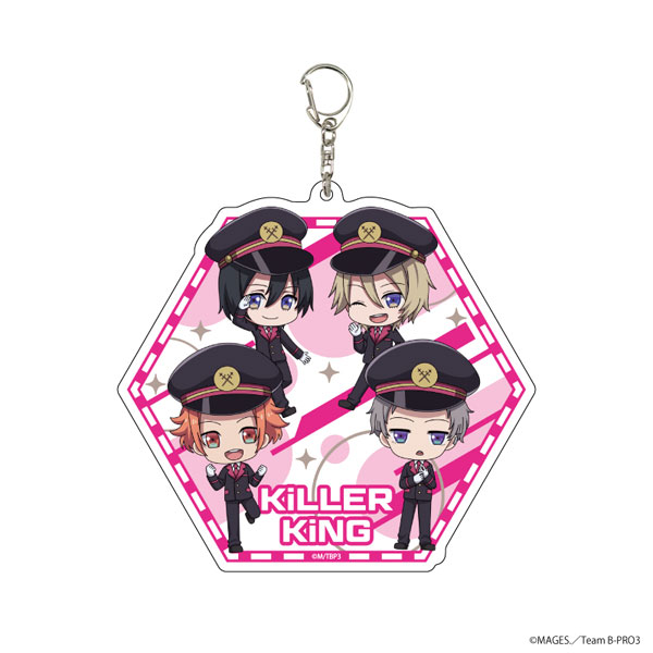 海外個人輸入 デカアクリルキーホルダー「B-PROJECT～熱烈*ラブコール～」04 内蔵光学式ドライブ
