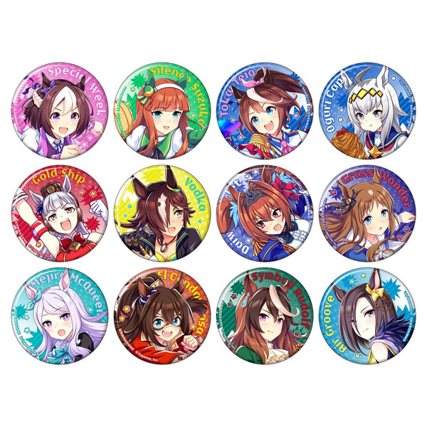 ウマ娘 プリティーダービー　熱血ハチャメチャ大感謝祭！　缶バッジ　25種 ウマ娘 プリティーダービー 熱血ハチャメチャ大感謝祭！ 缶