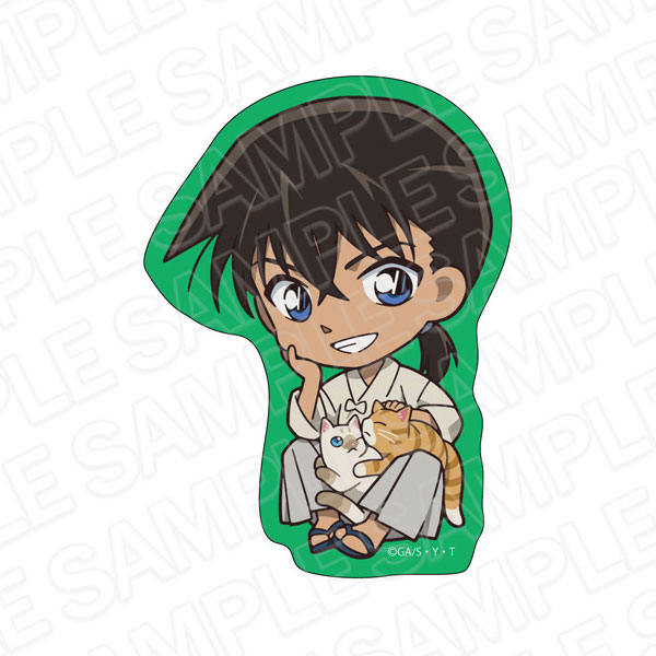 名探偵コナン ダイカットステッカー 沖田総司 デフォルメねこ ver.3[コンテンツシード]《在庫切れ》