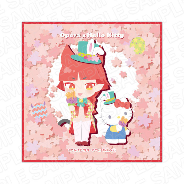 【オペラ×ハローキティ】魔入りました！入間くん 巾着・ミニタオル 他まとめ売り 魔入りました！入間くん×サンリオキャラクターズ ミニタオル オペラ