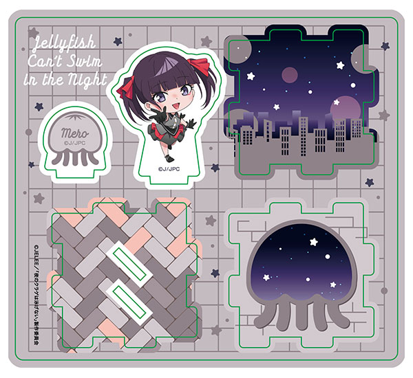 夜のクラゲは泳げない ミニアクリルジオラマ 瀬藤メロ[サンプラス]《在庫切れ》