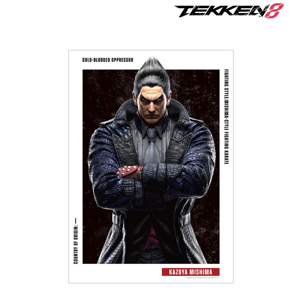 TEKKEN 8 三島一八 A3マット加工ポスター[アルマビアンカ]