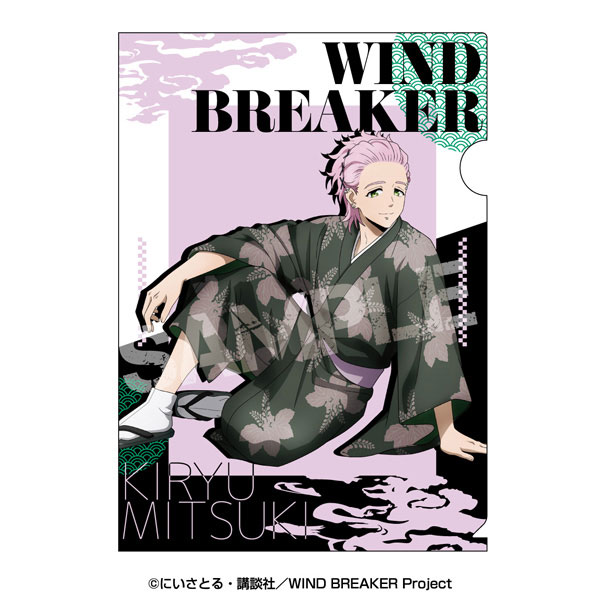 TVアニメ『WIND BREAKER』 クリアファイル 5.桐生三輝[エンスカイ]