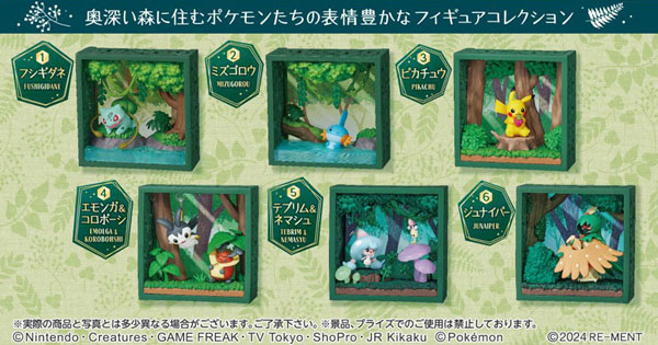 ポケットモンスター ポケモンフレーム 深緑の森 6個入りBOX[リーメント]