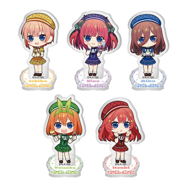 五等分の花嫁∽ トレーディングちびキャラアクリルスタンド 5個入りBOX[キャラバン]