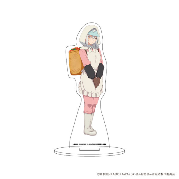 アクリルスタンド「じいさんばあさん若返る」02/イネ(公式イラスト)[A3]《在庫切れ》