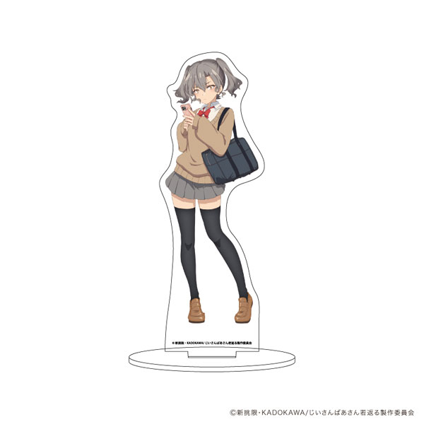 アクリルスタンド「じいさんばあさん若返る」04/詩織(公式イラスト)[A3]《在庫切れ》