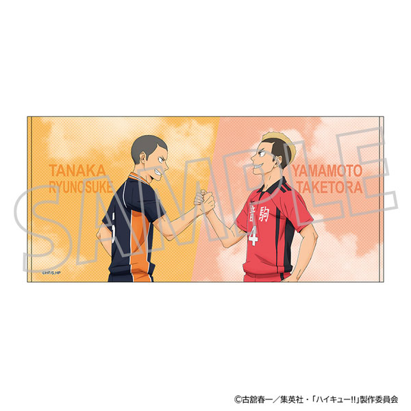 ハイキュー！！ ビッグタオル 田中龍之介・山本猛虎[ムービック]