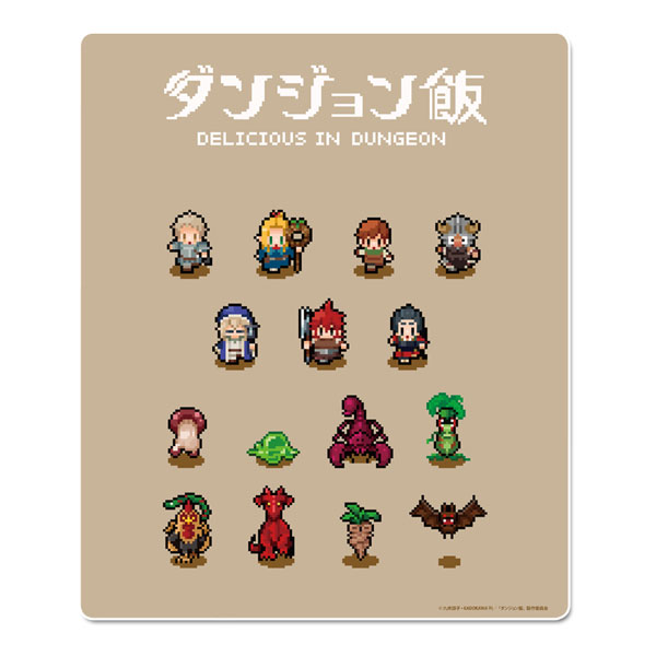 ダンジョン飯 マウスパッド[ドット絵][シーズナルプランツ]《在庫切れ》