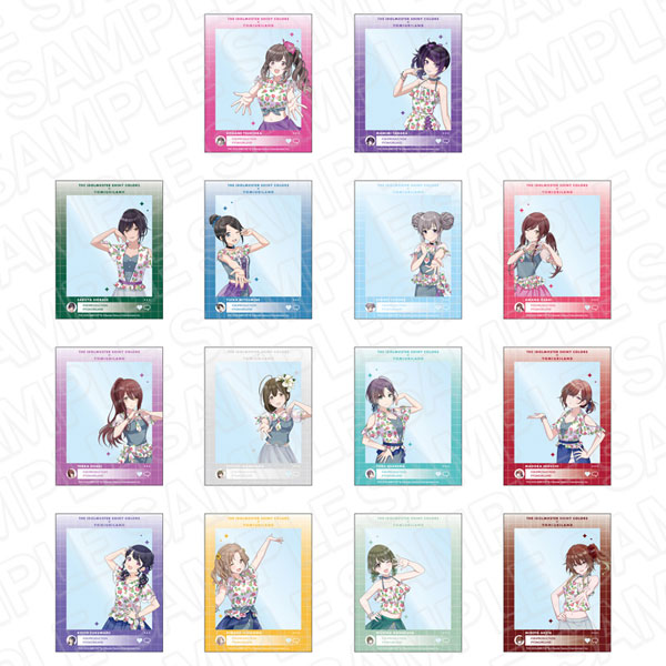 アイドルマスター シャイニーカラーズ SNS風クリアスナップ(ブラインド) B tropical style 14個入りセット[コンテンツシード]《在庫切れ》