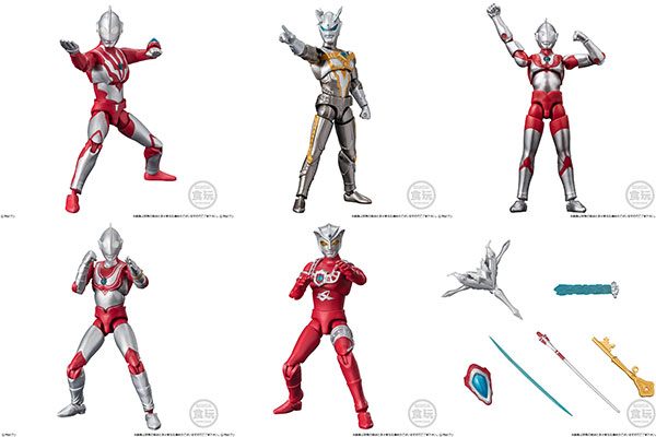 【中古】超動αウルトラマン9 全6種セット[バンダイ]