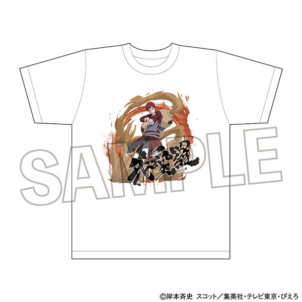 ⚠️幼少期⚠️我愛羅レアキャラクターTシャツ ホワイト 約70cm ⚠️幼少期⚠️我愛羅レアキャラクターTシャツ ホワイト 約70cm