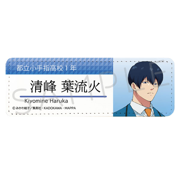 忘却バッテリー　清峰葉流火　原作　レザーバッジ TVアニメ『忘却バッテリー』レザーバッジ(ロング) A(清峰葉流火