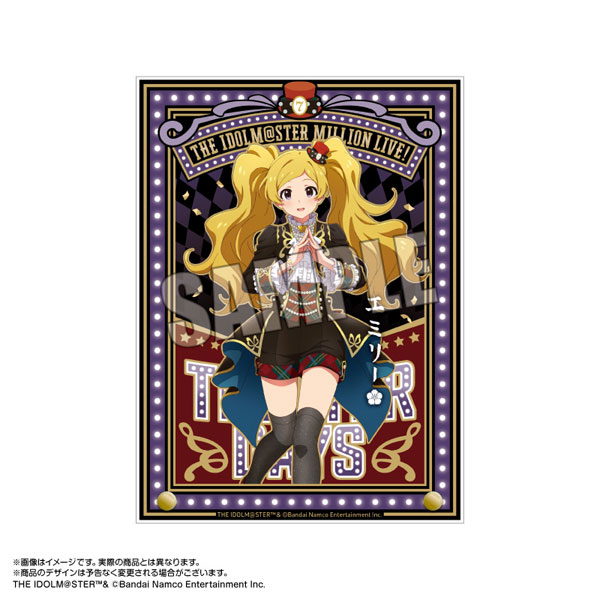 【オープニング 大放出セール】 アイドルマスター ミリオンライブ！ エミリー アクリルアート 収納・ディスプレイ