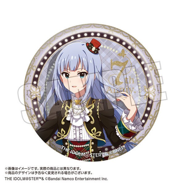 アイドルマスター ミリオンライブ! グリッター缶バッジ 白石紬 アイドルマスター ミリオンライブ! グリッター缶バッジ 白石紬