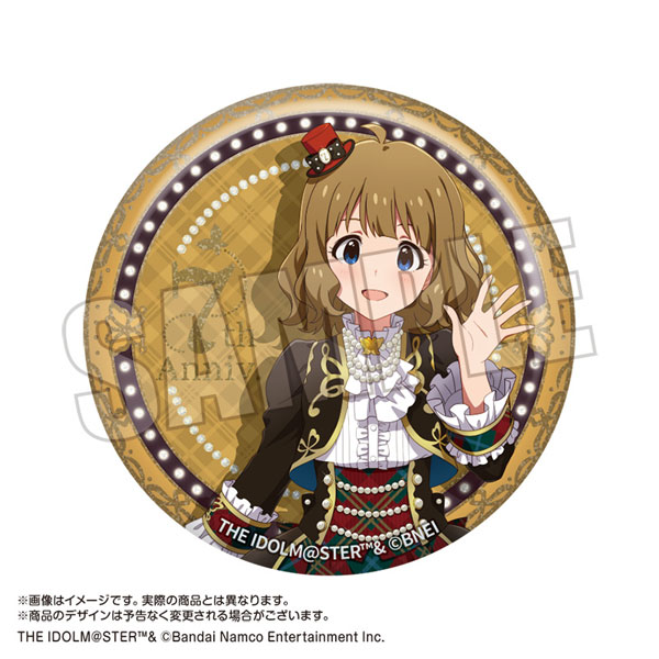 アイドルマスター ミリオンライブ！ グリッター缶バッジ 周防桃子 ブライテスト・ショーケースver.[あみあみ]《発売済・在庫品》